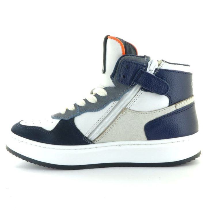 Hoge sneaker donker blauw