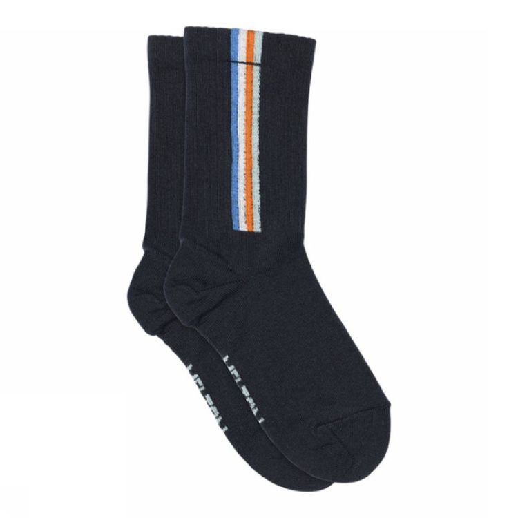 Vertical stripes socks 285 Marine