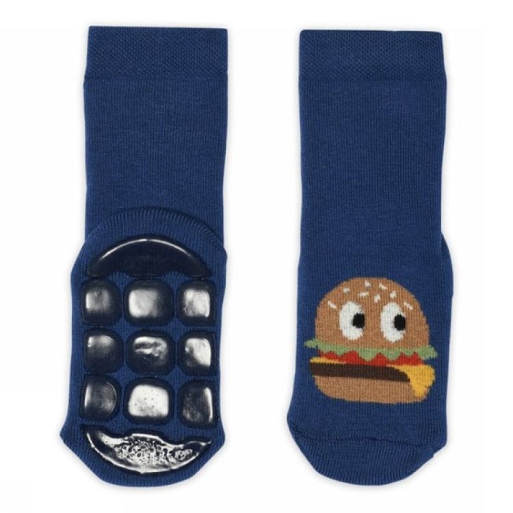 Burger socks - anti-slip 302 True Blue