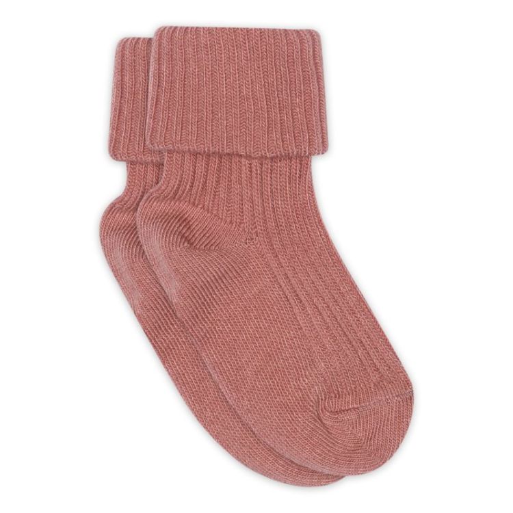 Wool rib baby socks 260 Vintage Ros