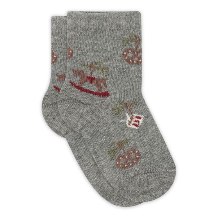 Julle socks 491 Grey Melang
