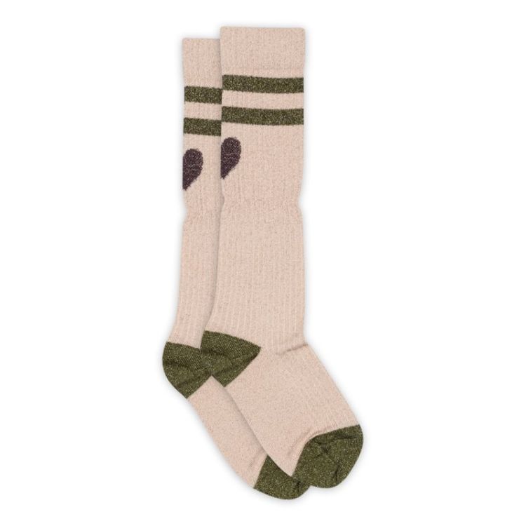 Elga glitter knee socks 853 Rose Dust