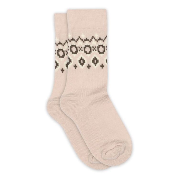 Torshavn long socks 853 Rose Dust