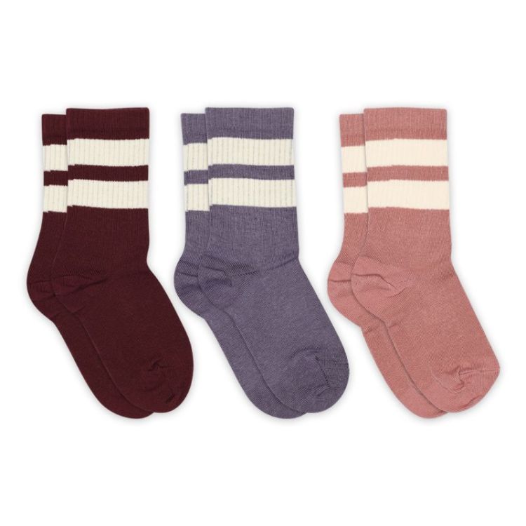 Anker socks - 3-pack 1451 Wine Red