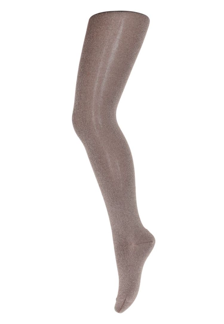 Glitter tights 76 Brown Sienna