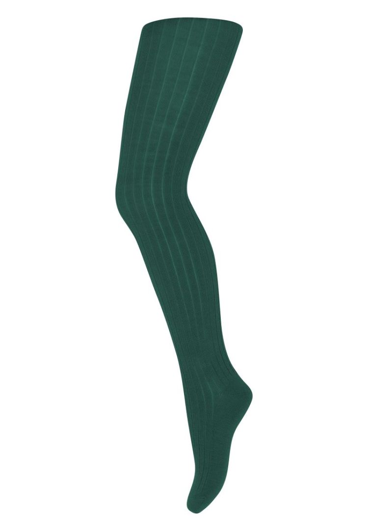 Wool rib tights 48 deep petal