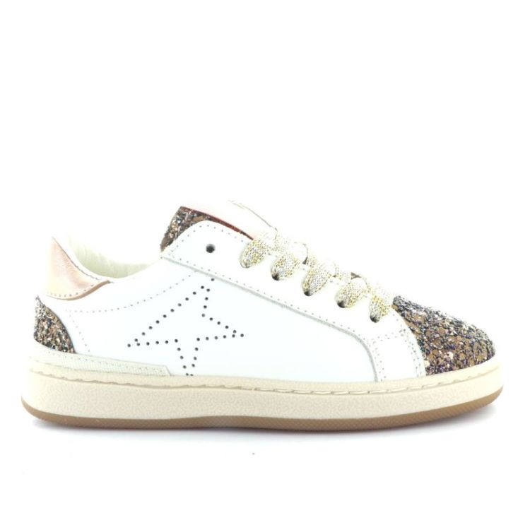 glitter sneaker blanco