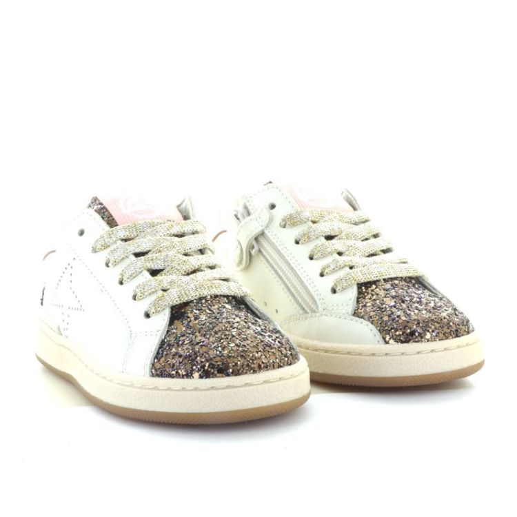 glitter sneaker blanco