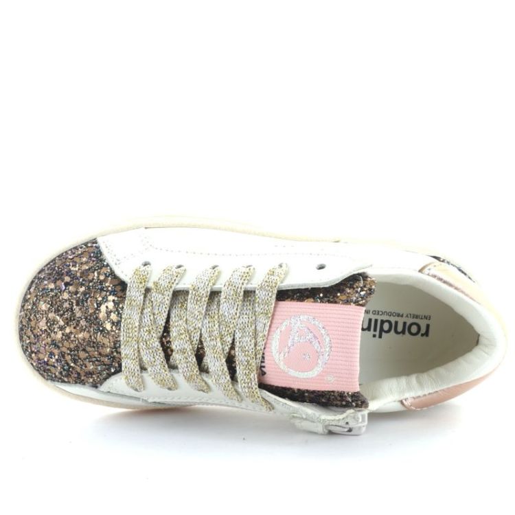 glitter sneaker blanco