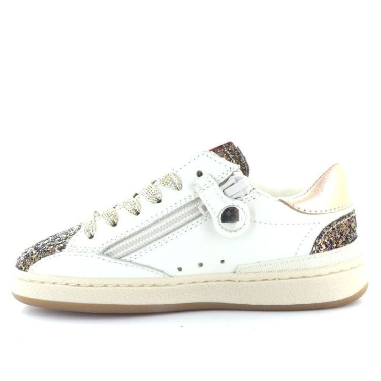 glitter sneaker blanco