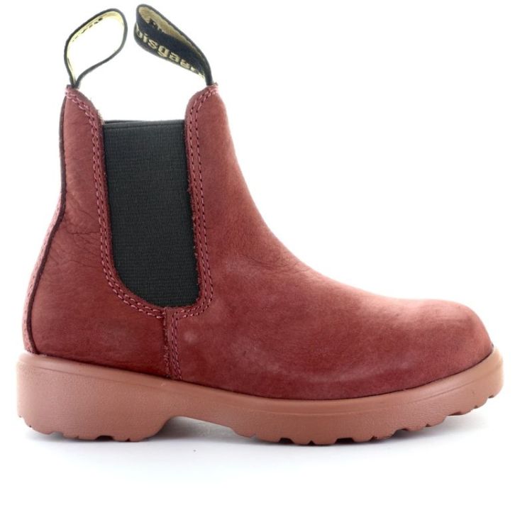 bottine kim van Bisgaard bordeaux