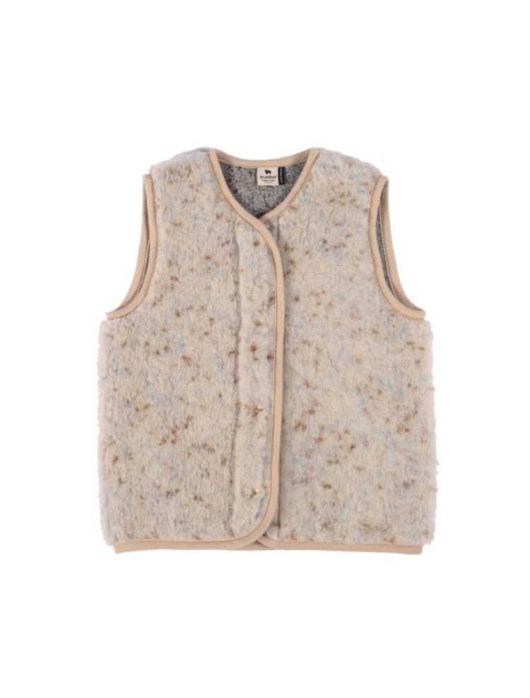 bodywarmer multi beige