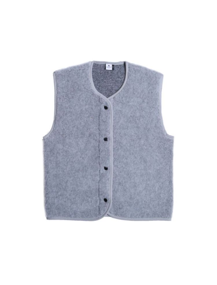bodywarmer lichtgrijs