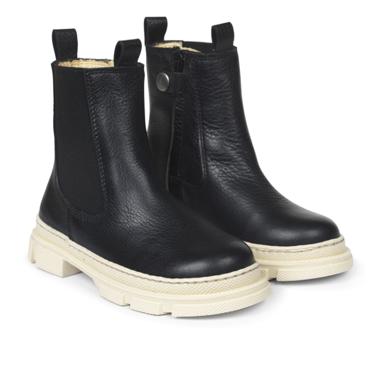 stoere boots black