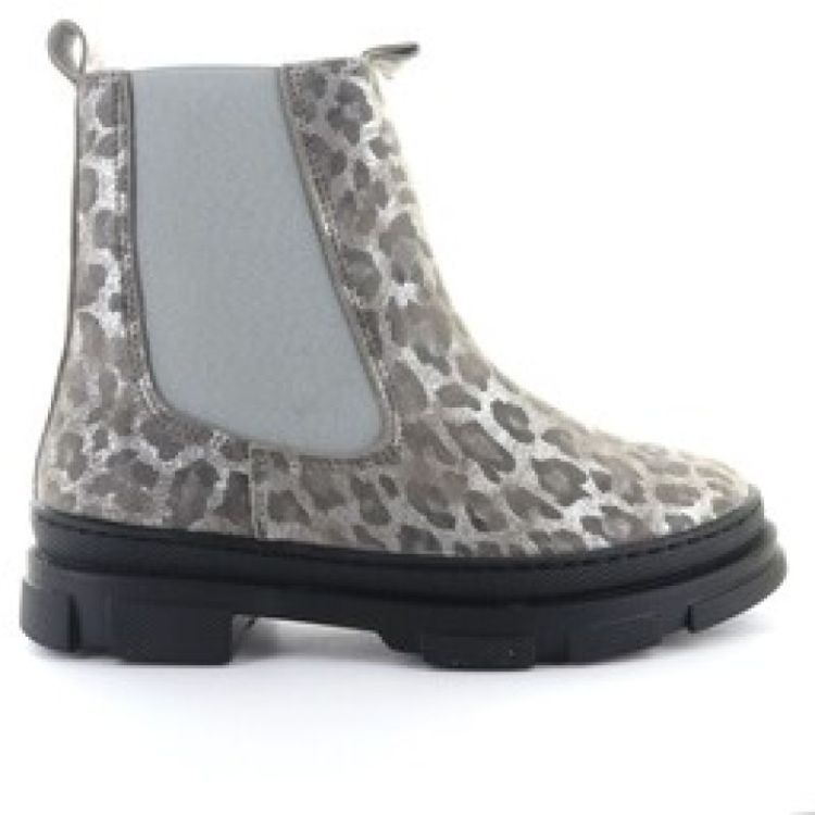 boots silver leo gray