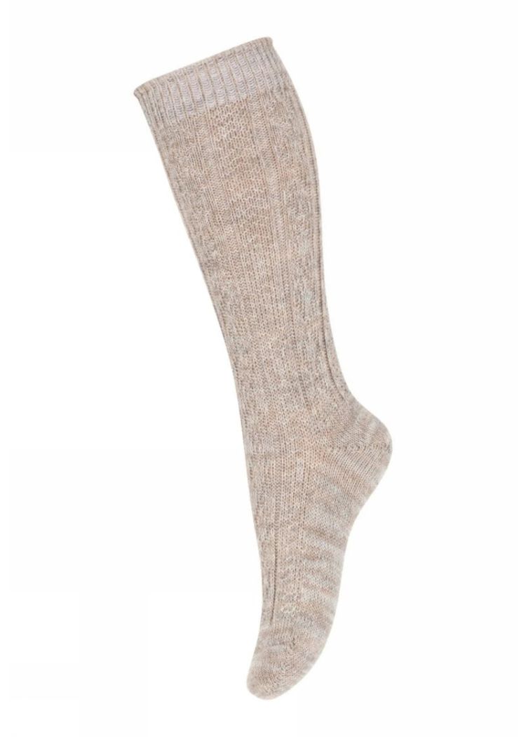 wally knee socks 489 Light Brown