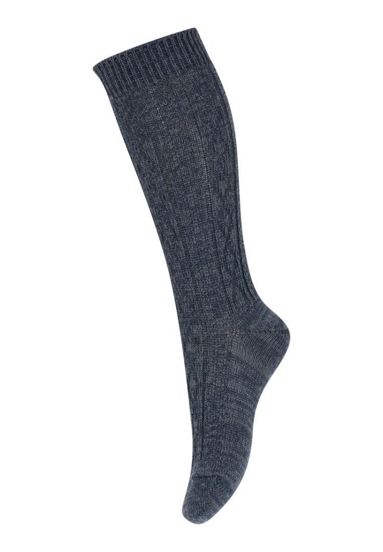 wally knee socks 498 Dark Denim