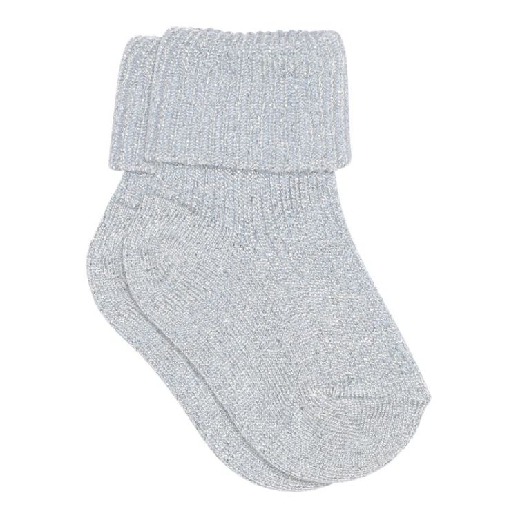 ida glitter socks 1033 ice heathe