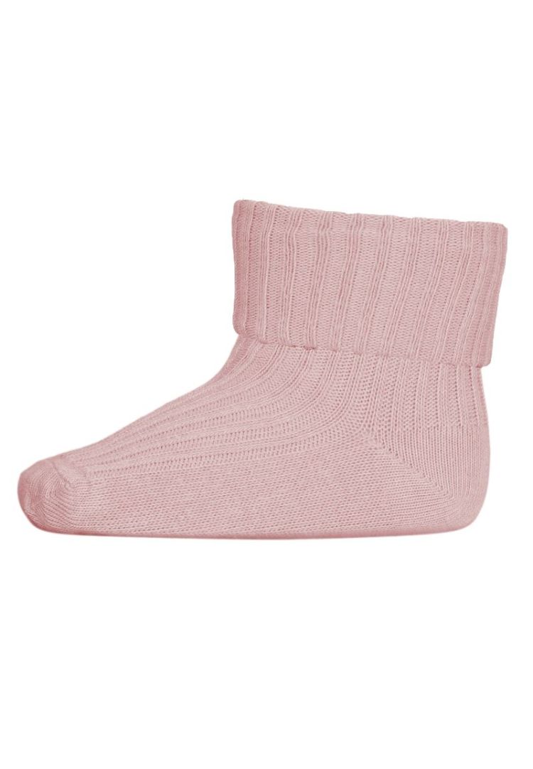 cotton rib baby socks 4150 Silver Pin