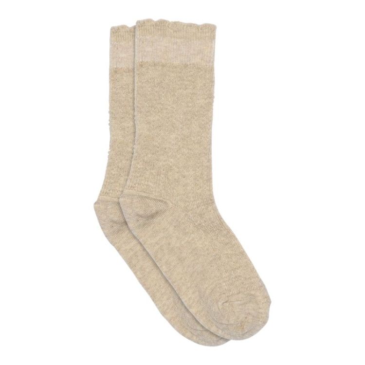 Inger socks 108 beige Melan