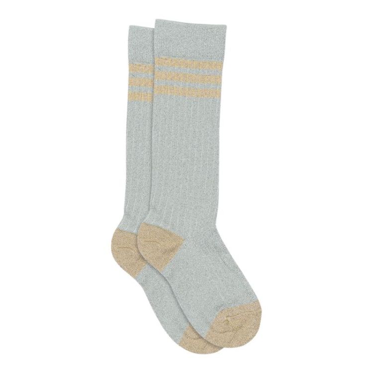 Merle glitter knee socks 4082 Gray Mist