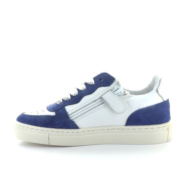 lage sneaker blu
