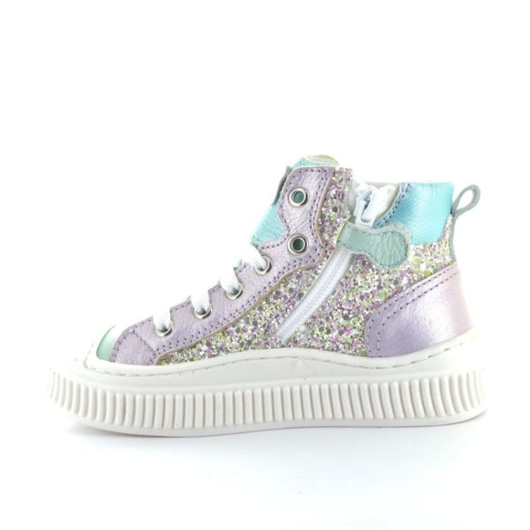 glitter sneaker aqua