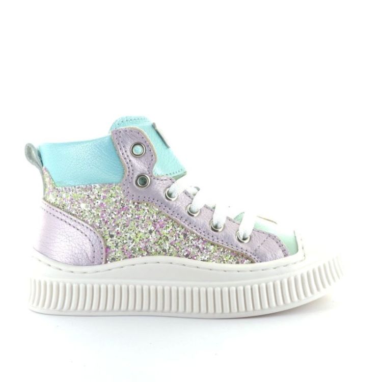 glitter sneaker aqua