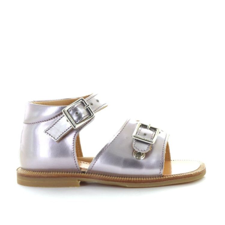 sandaal eerste stapper 577 lila silver