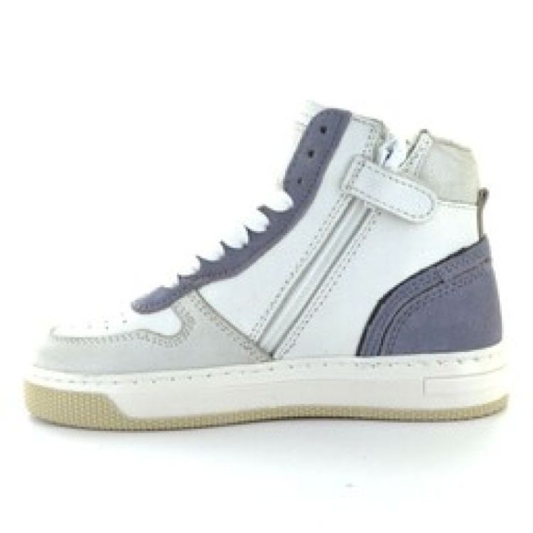 eerste stapper hoge sneaker lichtgrijs