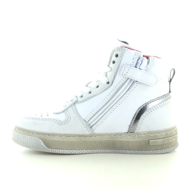 eerste stapper hoge sneaker wit