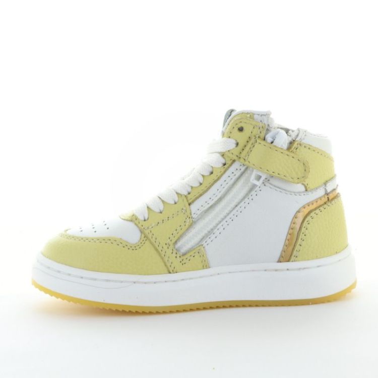 eerste stapper hoge sneaker geel