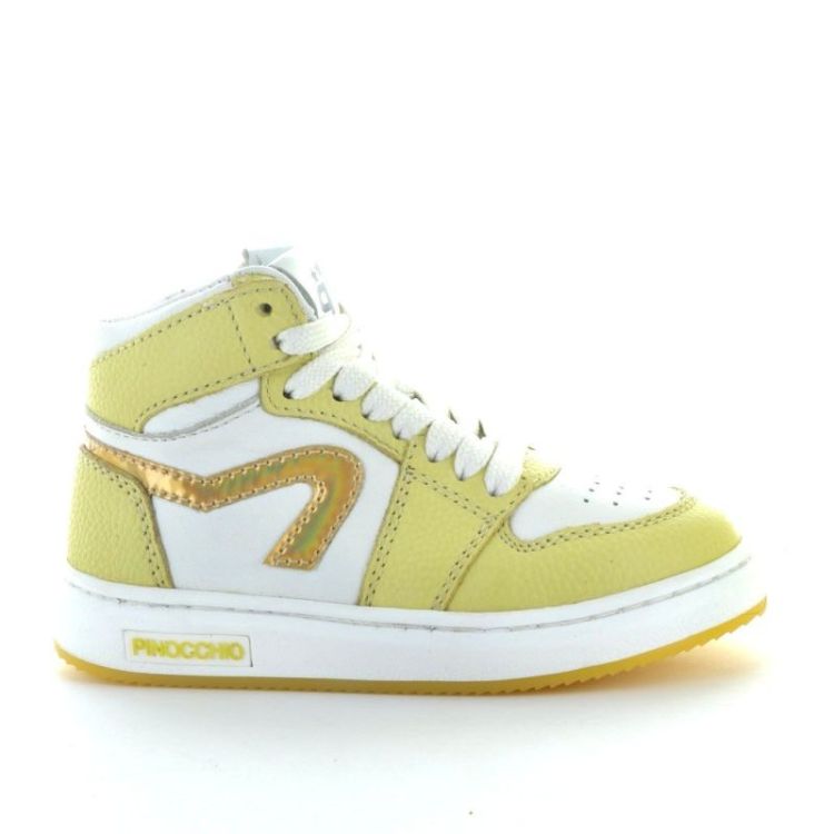 eerste stapper hoge sneaker geel