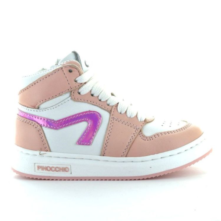 eerste stapper hoge sneaker roze