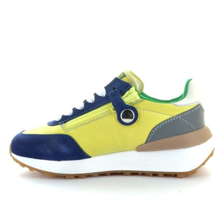 elegante sneaker F blu giallo