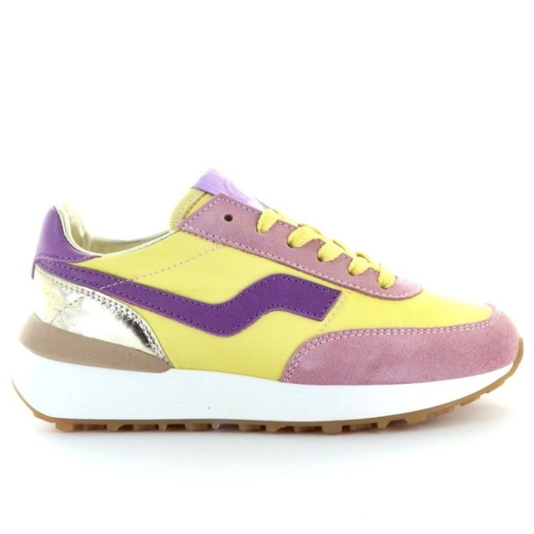 elegante sneaker D giallo lavand
