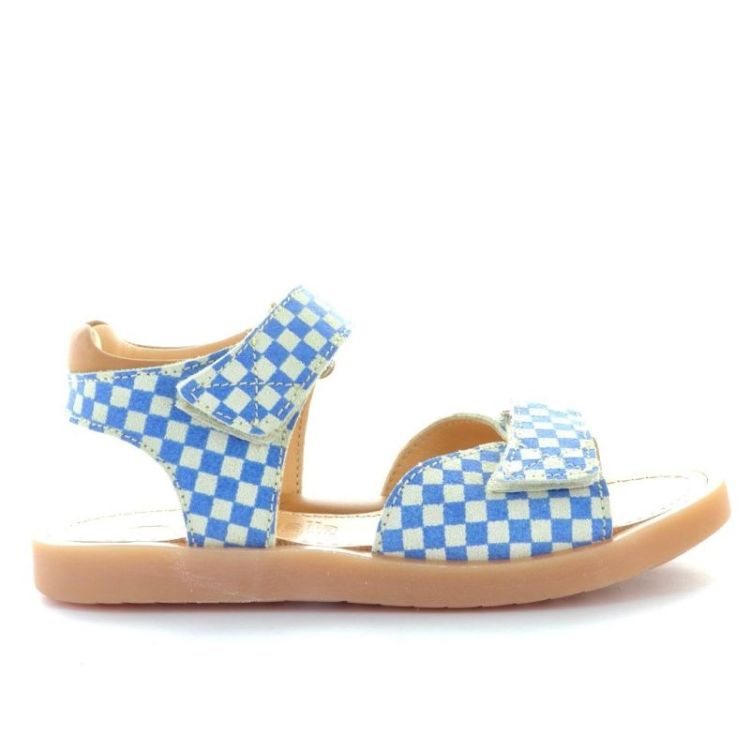 stoere open sandaal blu