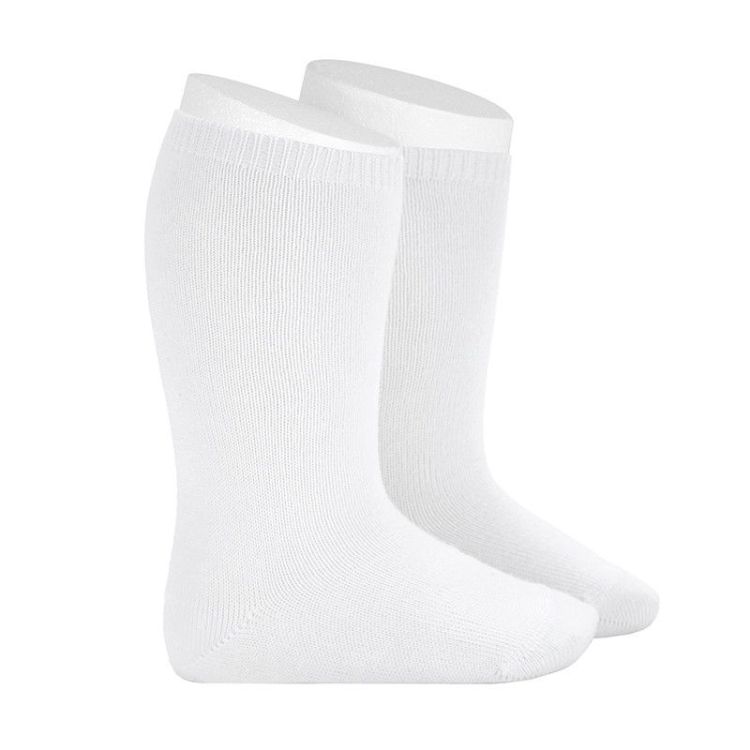 bamboo kniekous 200 white