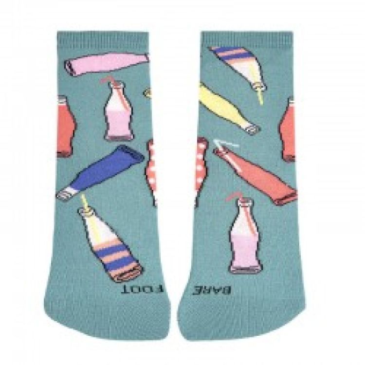 barefoot sokken 435 stone blue