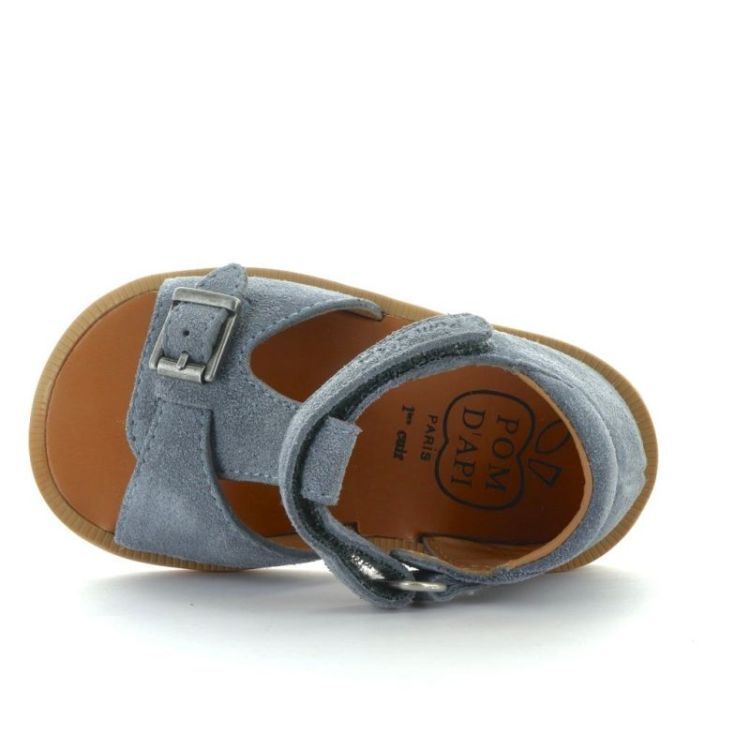 open sandaal eerste stapper denim