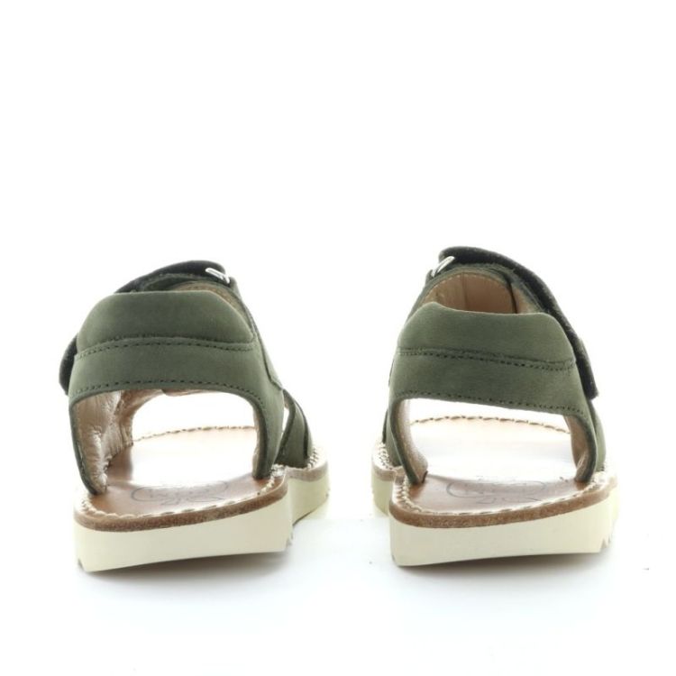open sandaal kaki