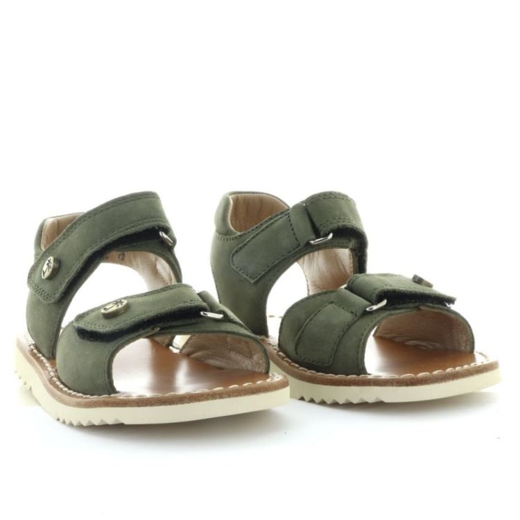 open sandaal kaki