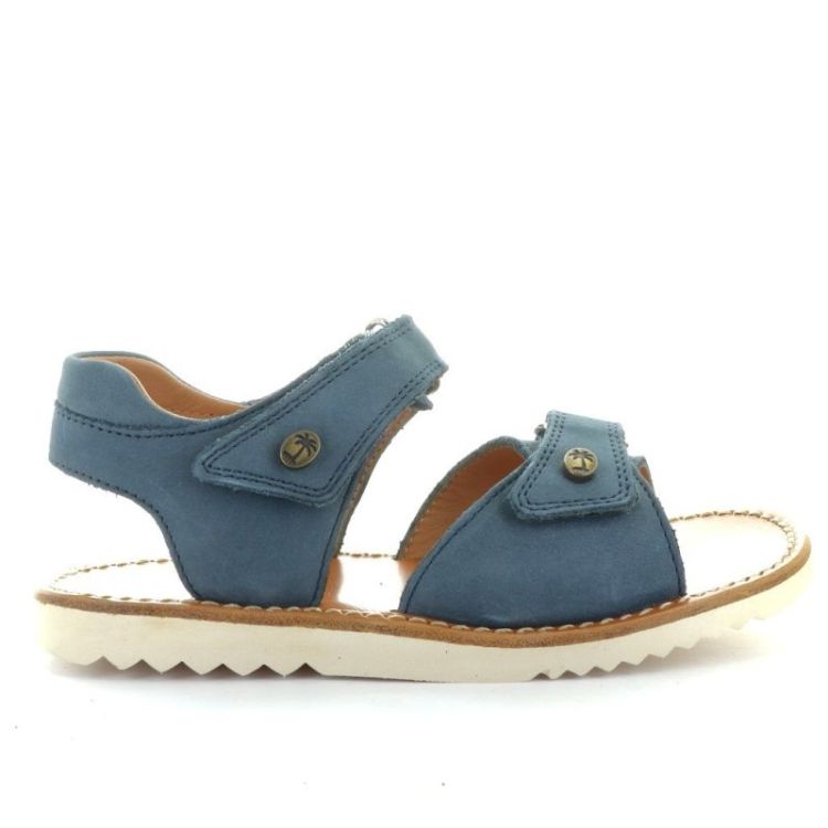 open sandaal blue gris