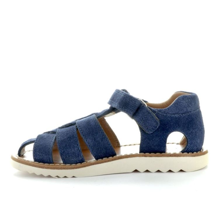 gesloten sandaal denim