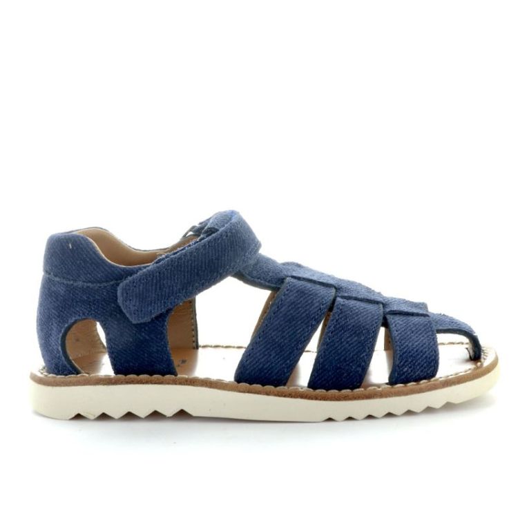 gesloten sandaal denim