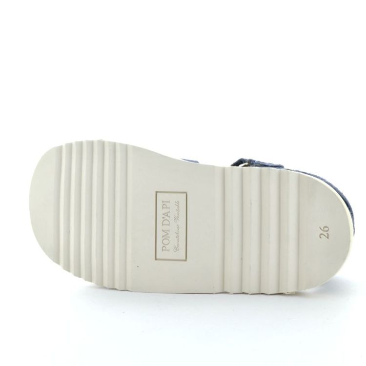 gesloten sandaal denim
