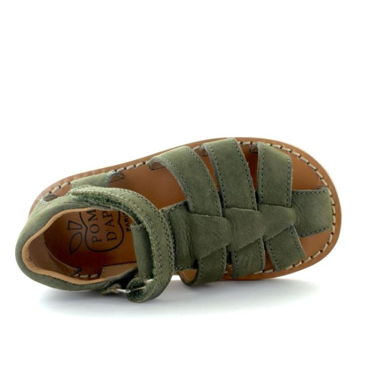 gesloten sandaal Kaki