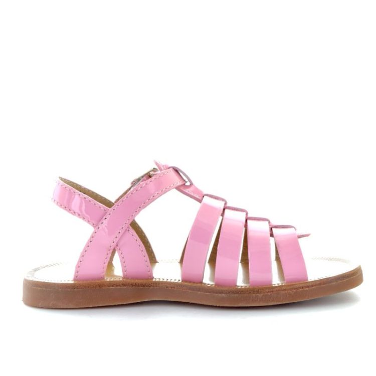 stevige gesloten sandaal pink candy