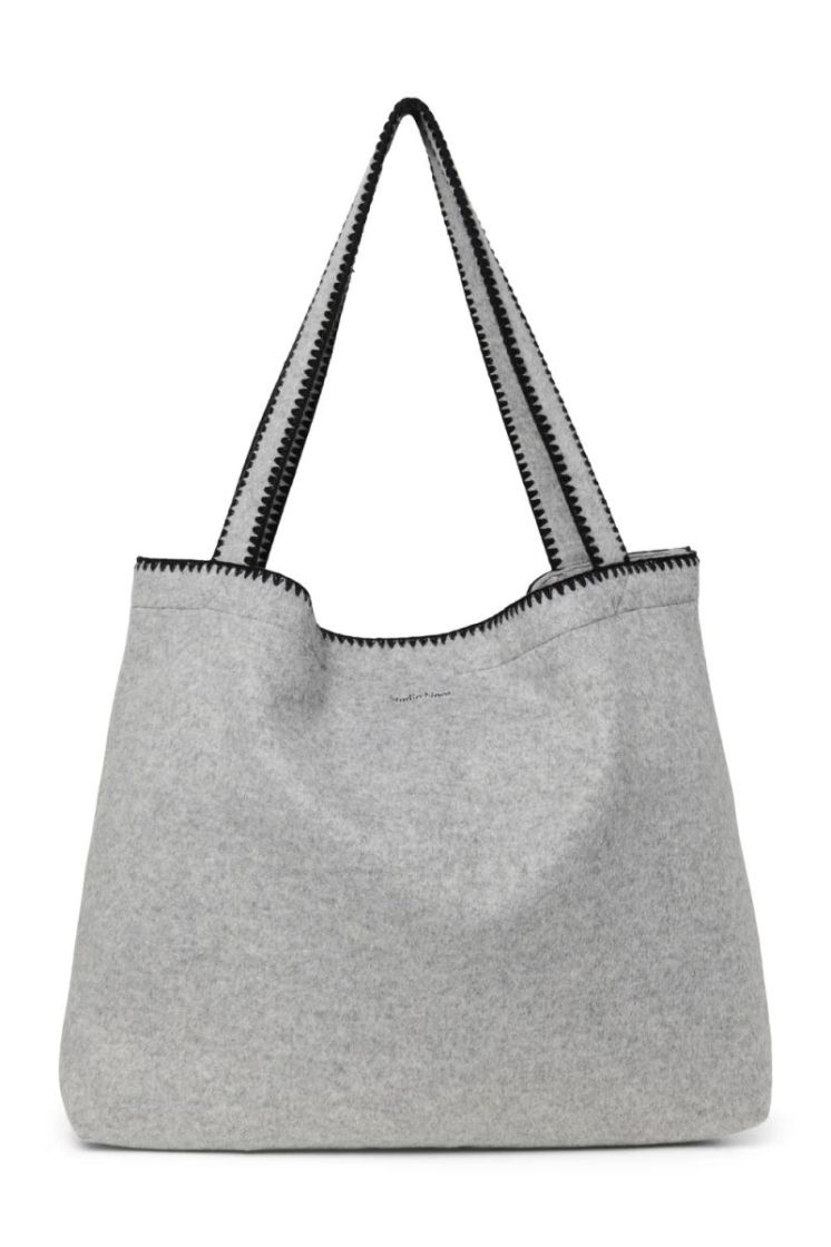 woolish mom bag grey