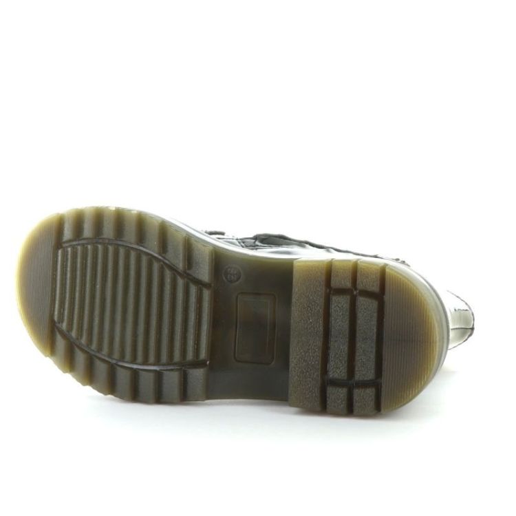 stoere enkellaars vernis noir